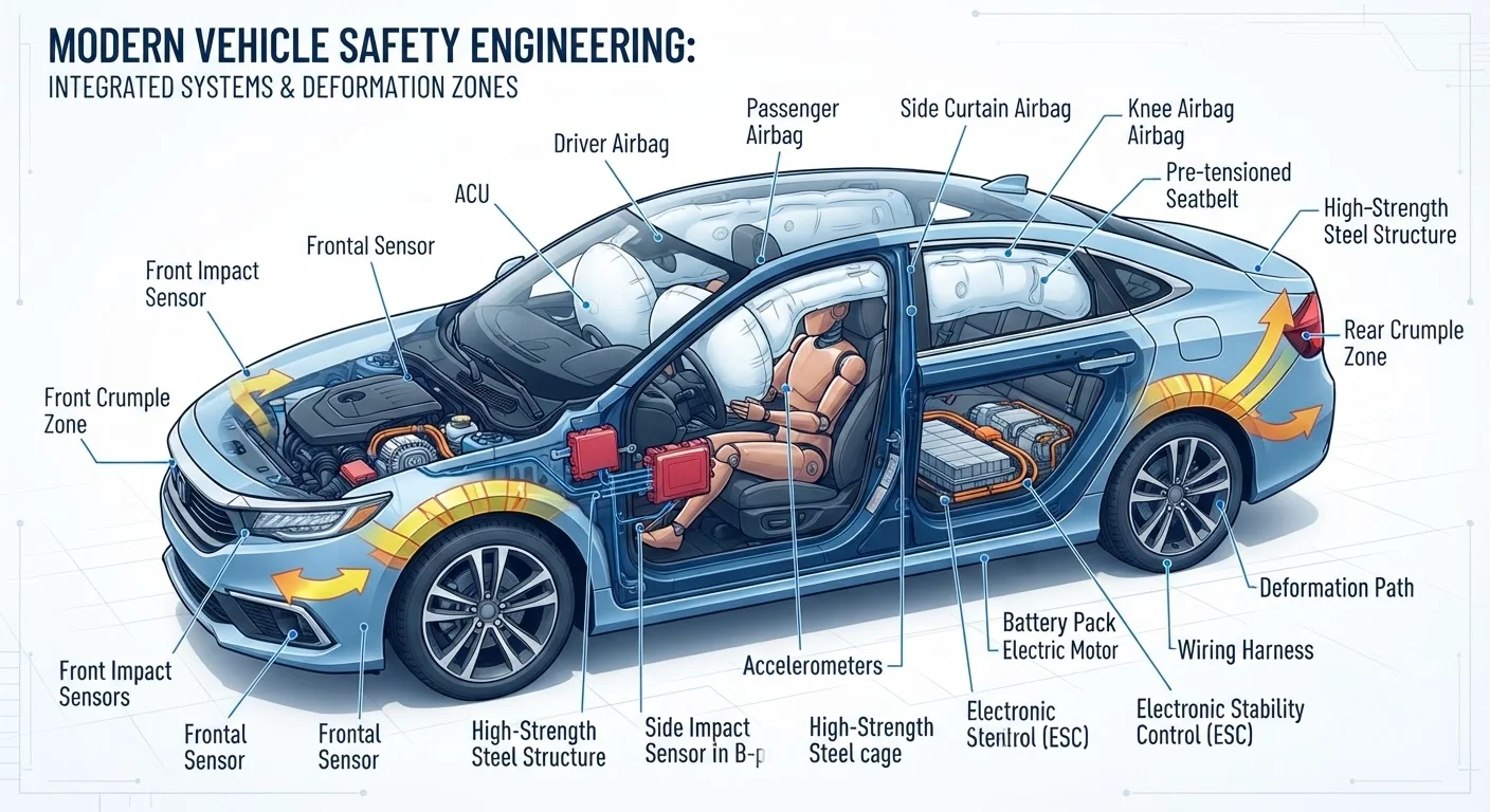 Active Safety vs. Passive Safety: Two Philosophies Working Together