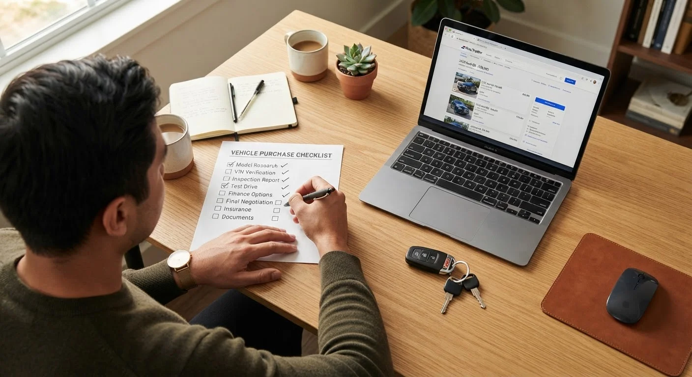 Before You Go to the Lot: A Pre-Purchase Used Car Checklist