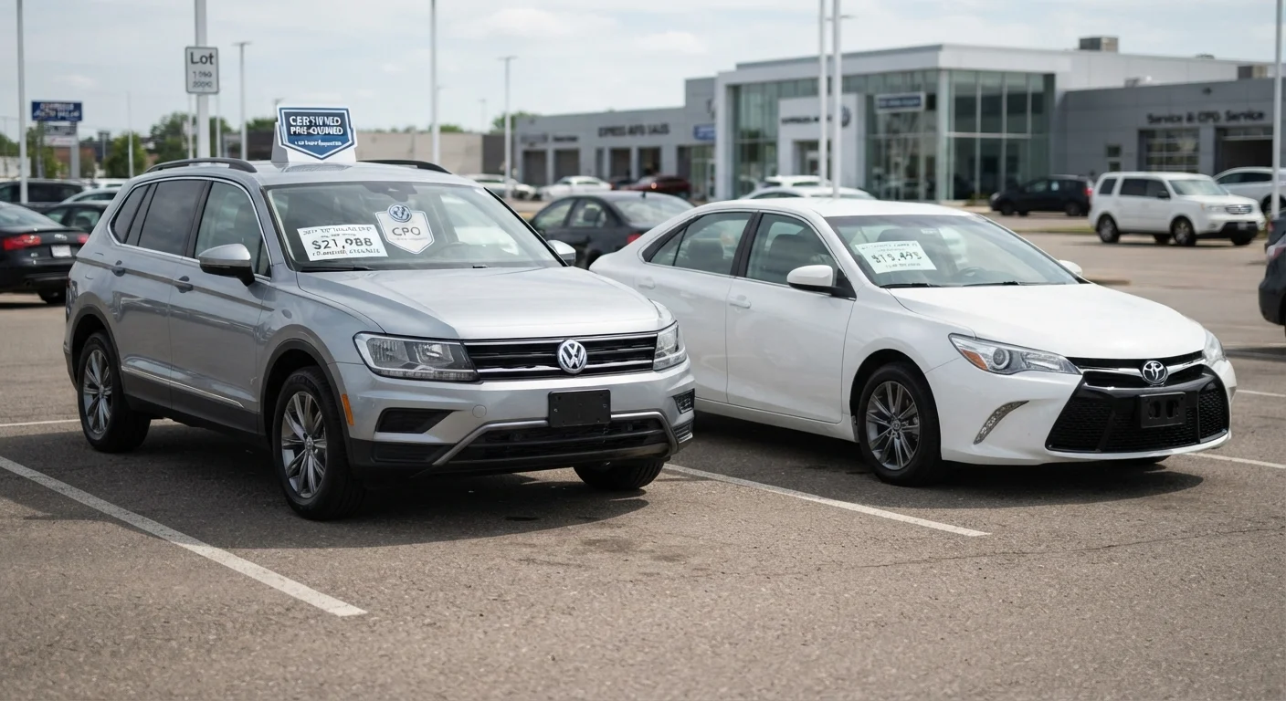 Certified Pre-Owned vs. Standard Used: How the Label Affects Pricing