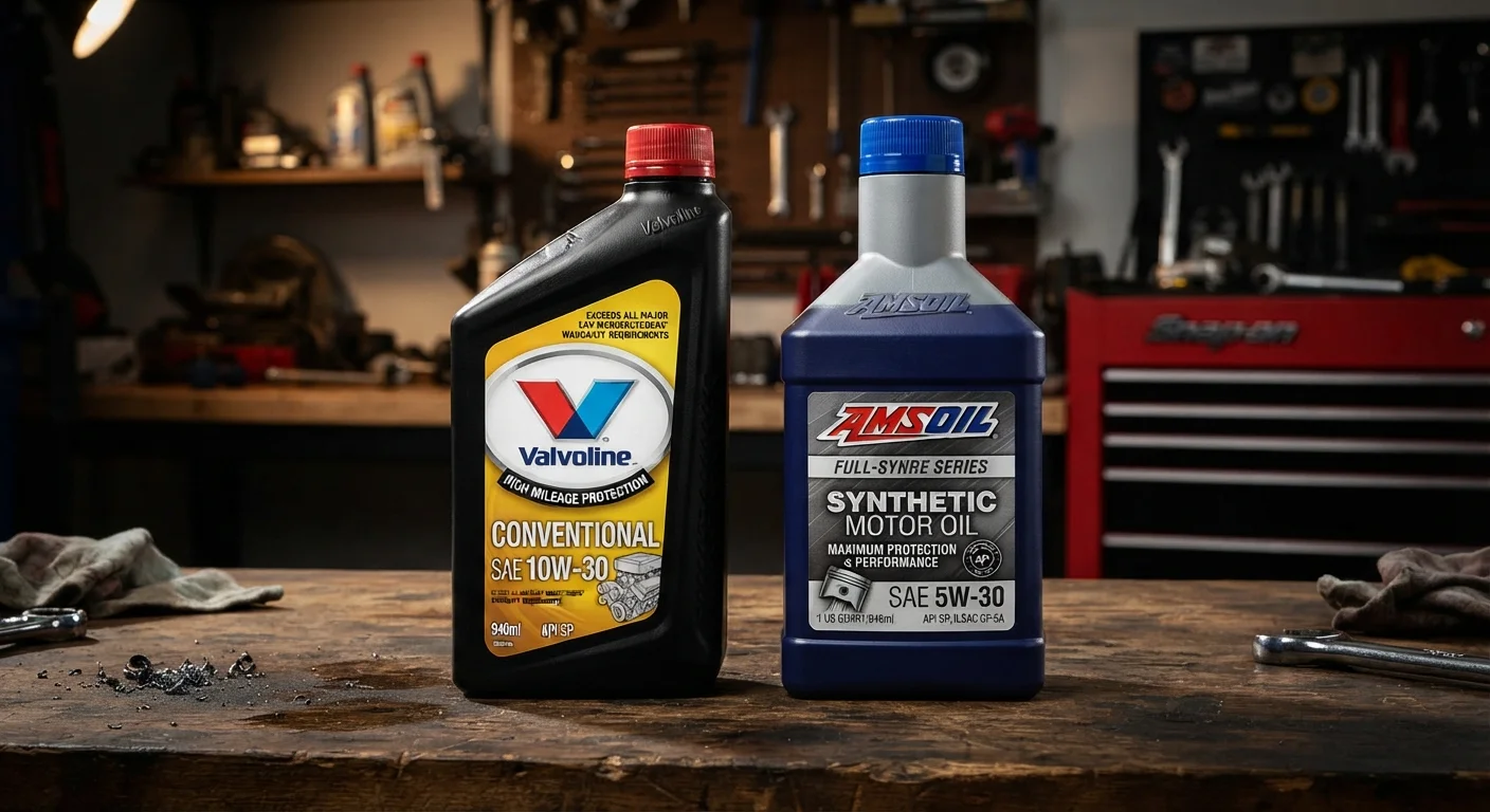Conventional Oil vs. Full Synthetic: What the Difference Means for Your Engine