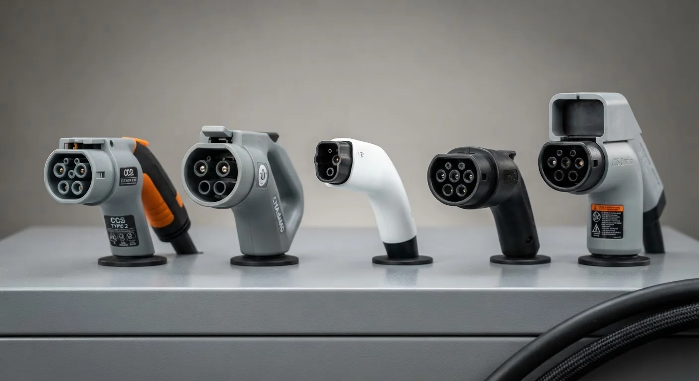 EV Charging Connectors and Standards: CCS, CHAdeMO, and Type 2 Explained