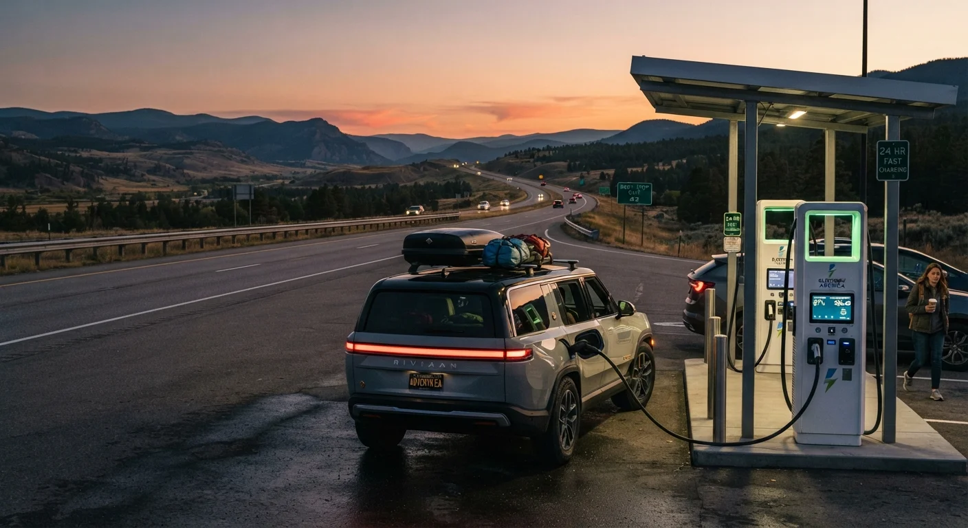 EV Road Trips: Planning a Long-Distance Journey Around Charging Stops