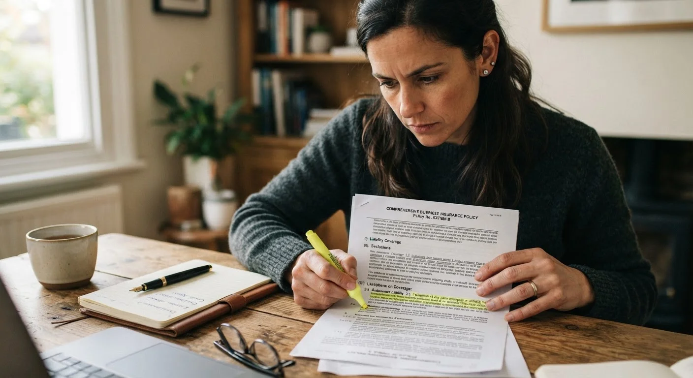 Exclusions and Conditions: The Parts of a Policy Most People Skip