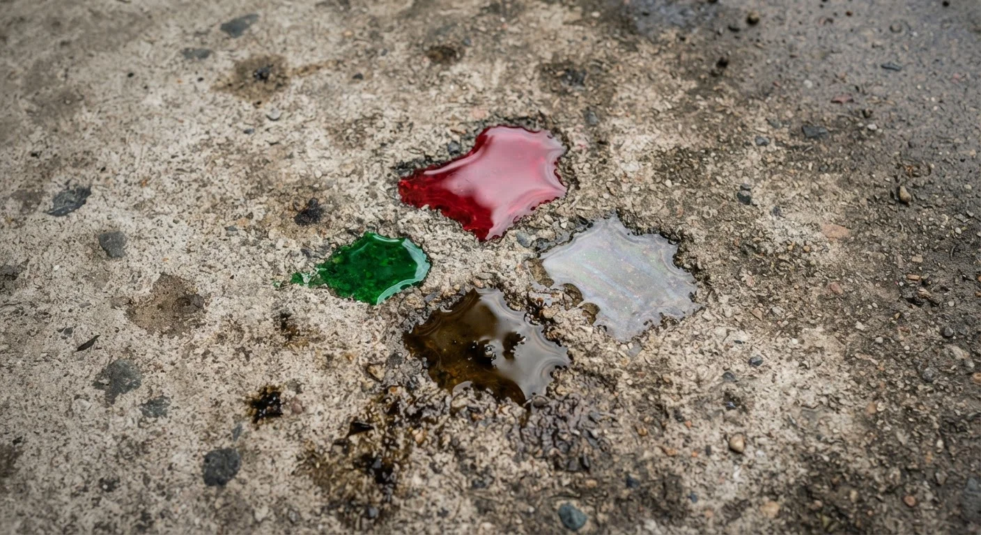 Fluid Leaks Under Your Car: A Colour-by-Colour Guide