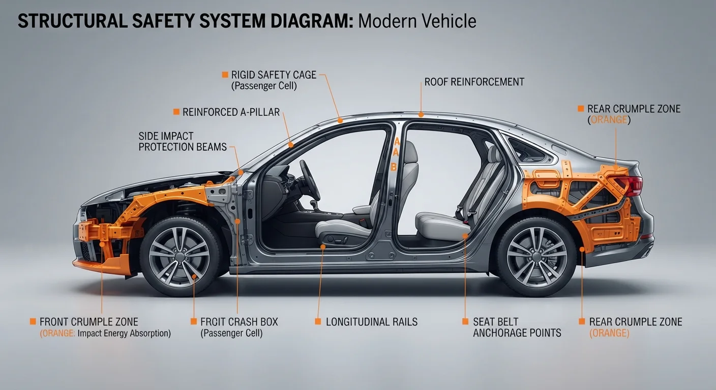 Frontal, Side, and Rear Impacts: How Occupant Risks Differ by Crash Type