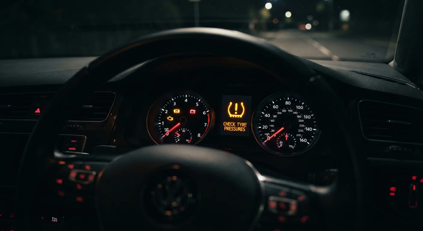How to Read Your Tyre Pressure Warning Light Before It Causes a Blowout