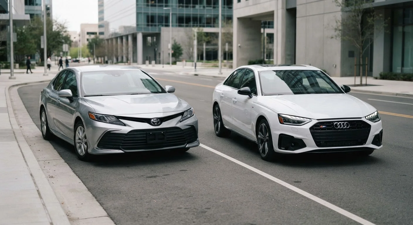 Mainstream Sedan vs. Entry-Level Luxury Sedan: Where the Real Differences Live
