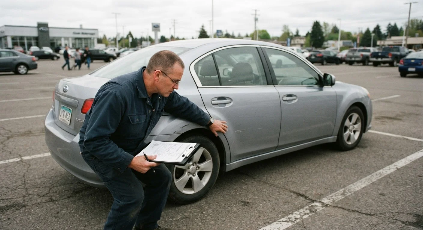 Pre-Purchase Inspection Checklist for Verifying a Used Car's Claimed Value