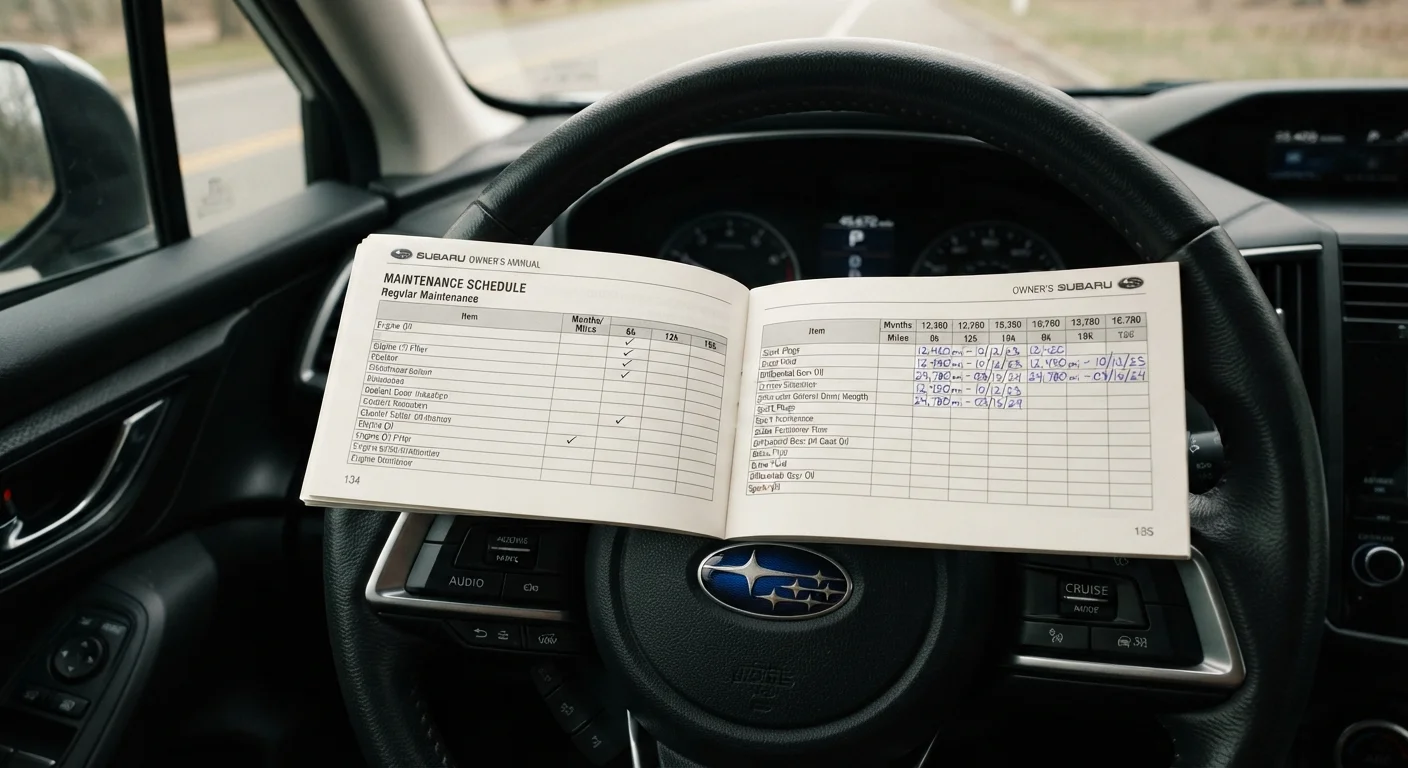 Reading Your Owner's Manual: The Maintenance Section Most People Skip