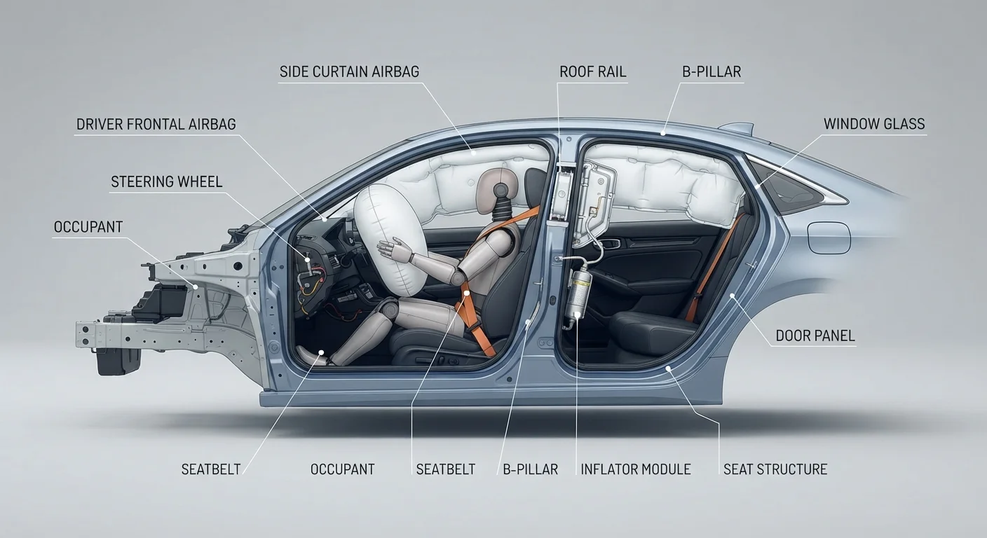 The Full Picture on Airbags: Types, Triggers, and Limitations