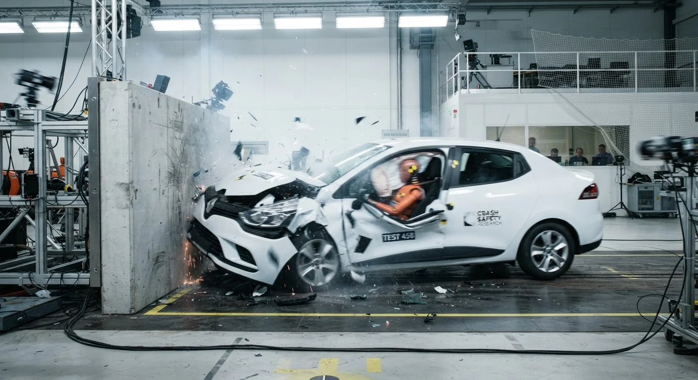 The Physics Behind a Crash Test: What Actually Happens in the Lab
