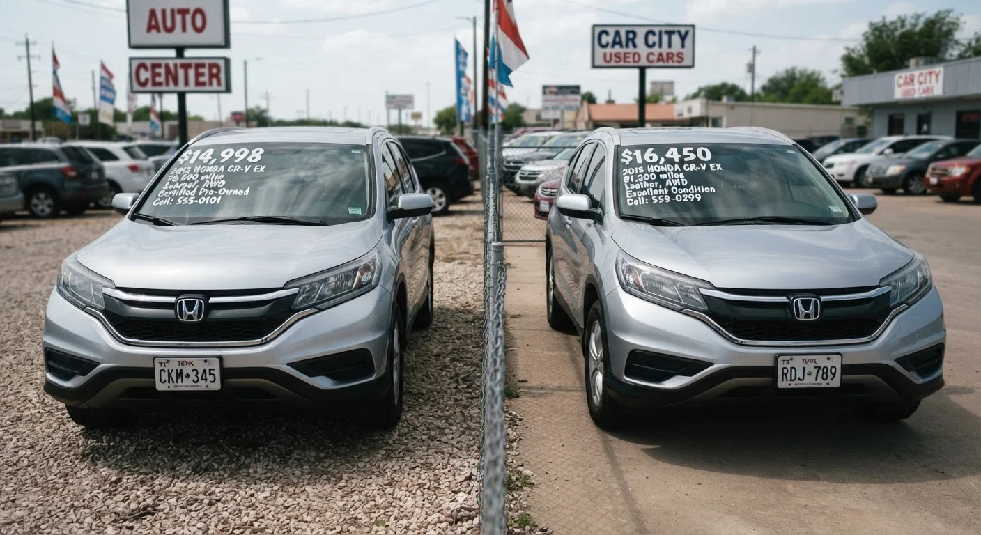 Why the Same Car Can Be Priced Thousands Apart at Two Different Dealers